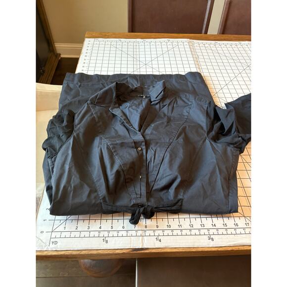 Tahari Women's Long Sleeve Tie Waist Dress Pockets Office Work Professional 14 - Picture 10 of 12